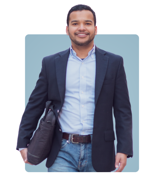 Entrepreneur satisfait