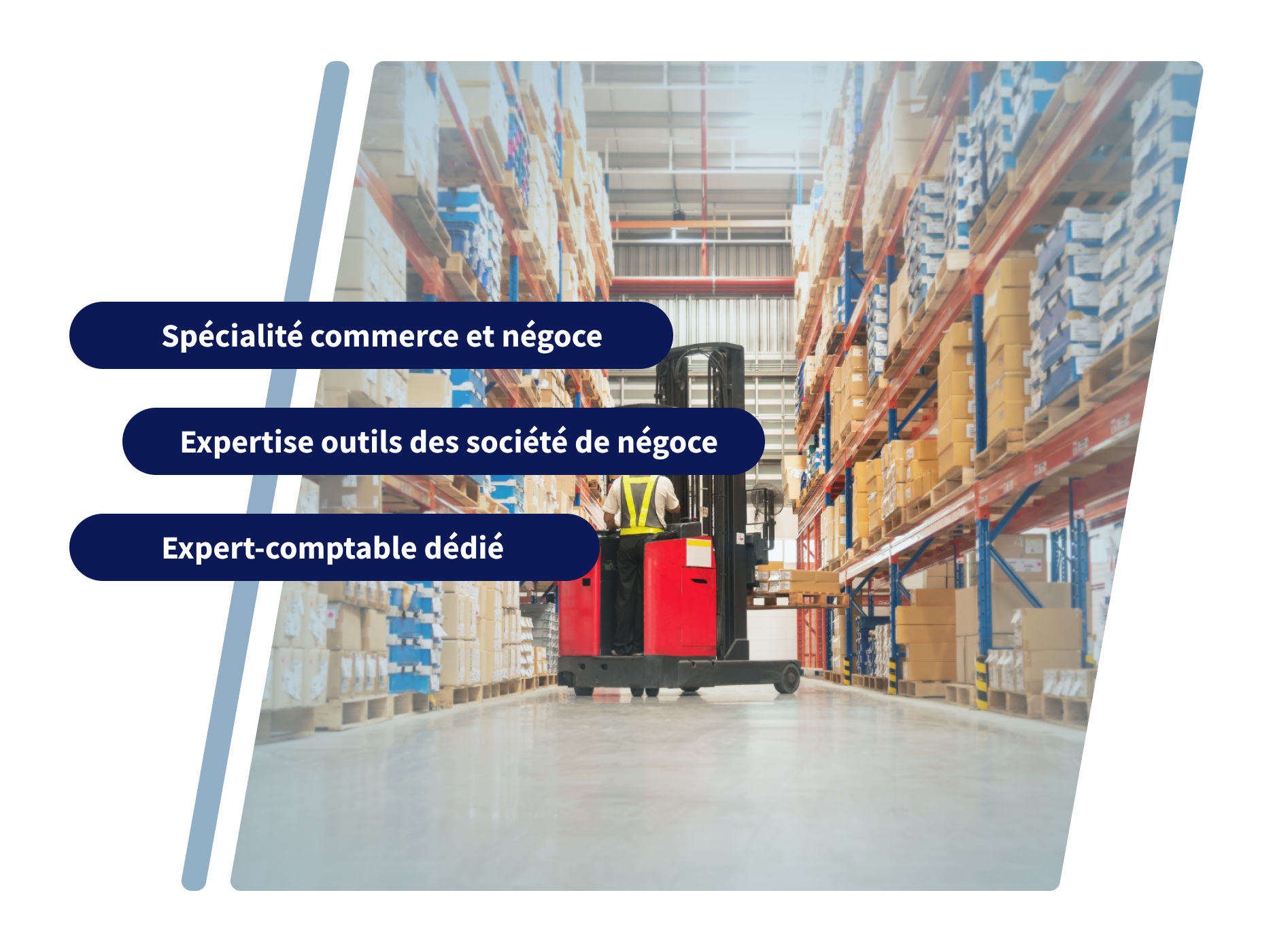 Entrepôt d'une société de négoce